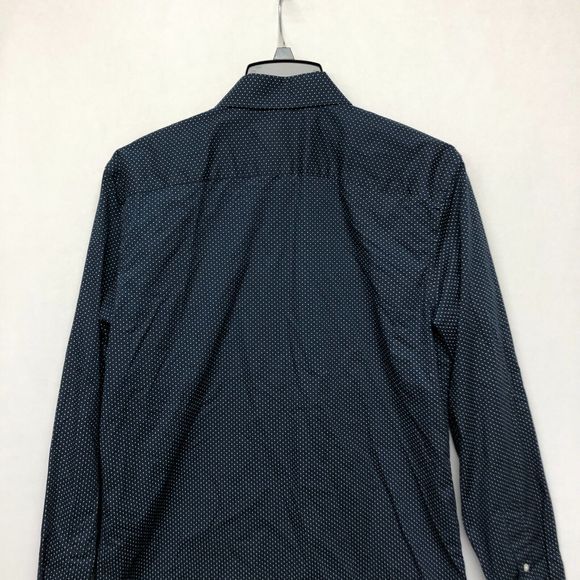 Old Navy Men Slim Fit Non-Iron Built In Flex Signature Shirt Size Medium M126 -1 - Picture 13 of 14